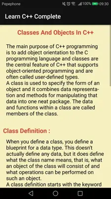 Learn C++ Complete android App screenshot 1