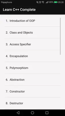 Learn C++ Complete android App screenshot 2