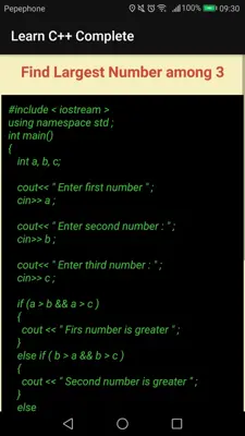 Learn C++ Complete android App screenshot 3