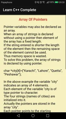 Learn C++ Complete android App screenshot 5