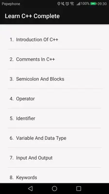 Learn C++ Complete android App screenshot 7